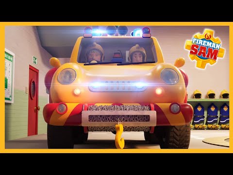 Sam Rides The Truck Into Danger New Fireman Sam