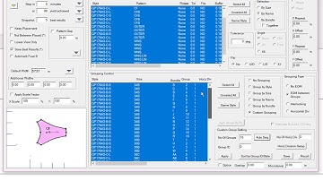 StyleCAD Automarker V11 - Bundles Grouped After Auto-Nesting