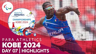Para Athletics | Kobe 2024 Highlights - Unforgettable Moments of Day 07