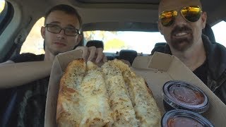 Subway: ULTIMATE Cheesy Garlic Bread (& More) Review
