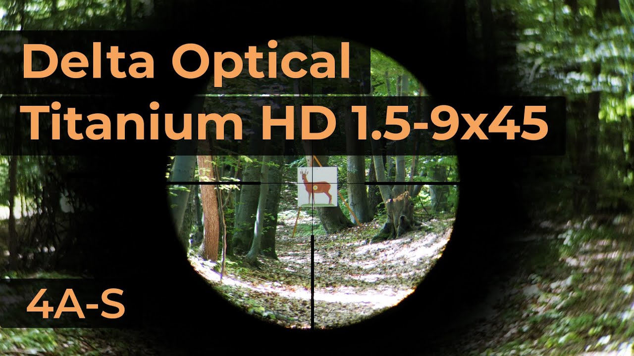 Delta Optical Titanium HD 1.5-9x45 Reticle 4A-S | Optics Trade Reticle Subtensions