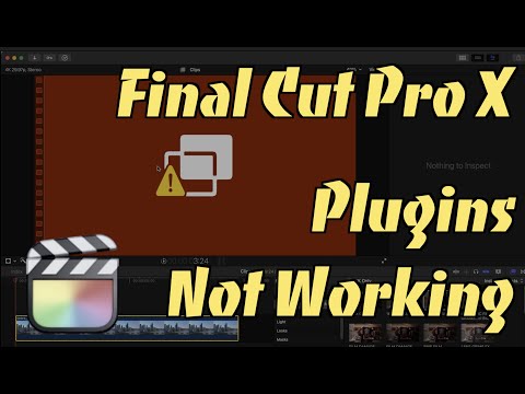 Quick Fixes to FCPX Plugins Not Working  | Final Cut Pro X Quick Fixes