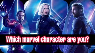 What MARVEL character are you?/personality test