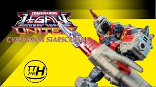Transformers Legacy United Cybertron Starscream review (stop motion)