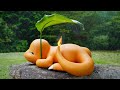 【粘土】ひんしのヒトカゲを作り…救いました! Making Charmander「Life-size」【ポケモン】/ Pokémon Clay Art