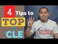 4 tips to top the cle   filipino