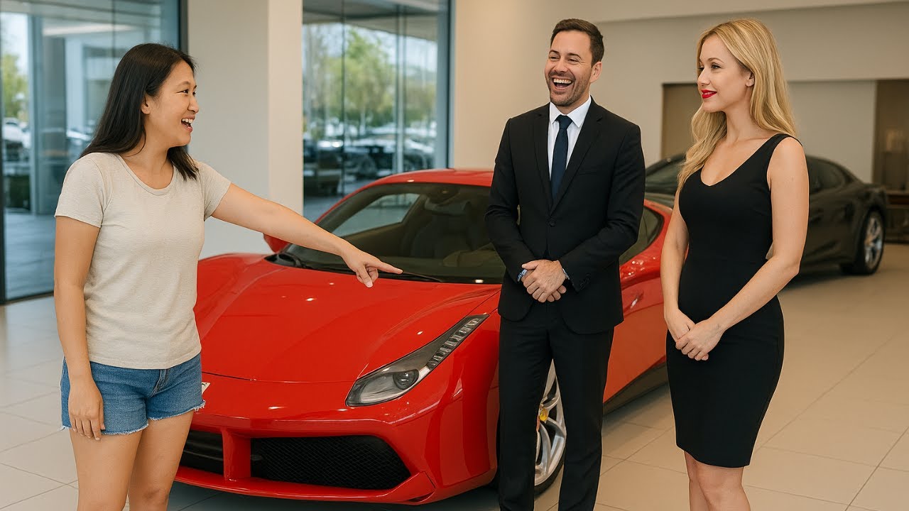 “Yo me quedo con las tres Ferrari”, dijo la chica en shorts — y la CEO sonrió de forma diferente