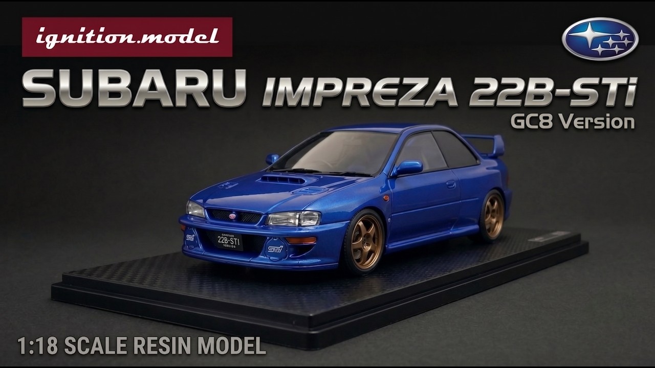 【世界限定モデル22B】SUBARU Impreza sti 22B 1/18 За що я заплатив $300?! Огляд легендарної Subaru Impreza 22B-STI