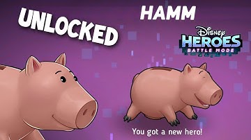 Disney Heroes Battle Mode HAMM UNLOCKED PART 916 Gameplay Walkthrough - iOS / Android