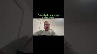 Most people think importing is only about small Amazon products
