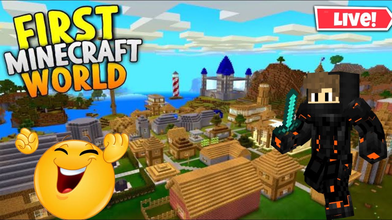 First World Tour | MINECRAFT LIVE IN HINDI | #Mcpe #Minecraft - YouTube
