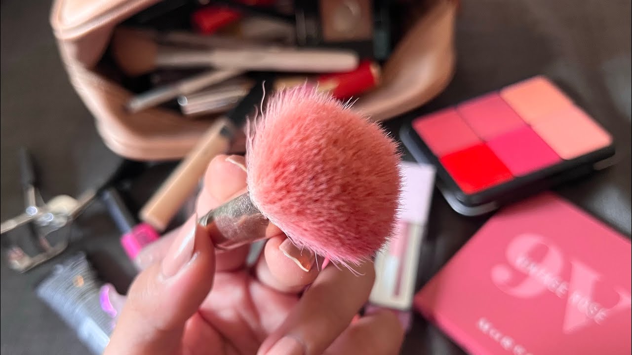 ASMR Makeup Visual Triggers 💄Camera Touching, Tapping, No Talking