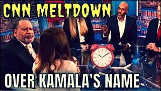CNN has a COMPLETE MELTDOWN over KAMALA'S NAME beingMISPRONOUNCED by Nancy Mace….⏰⏰⏰⏰