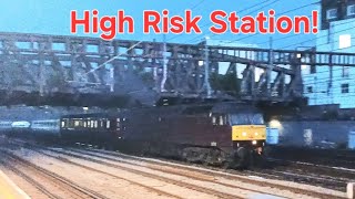 47848 thrashing out of London Paddington with the ECS from The West Somerset Express.