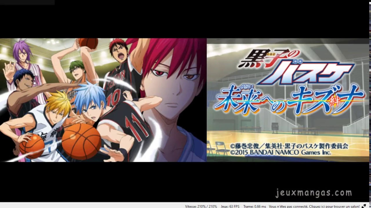 Kuroko no Basket Mirai e no Kizuna 3DS Gameplay - YouTube