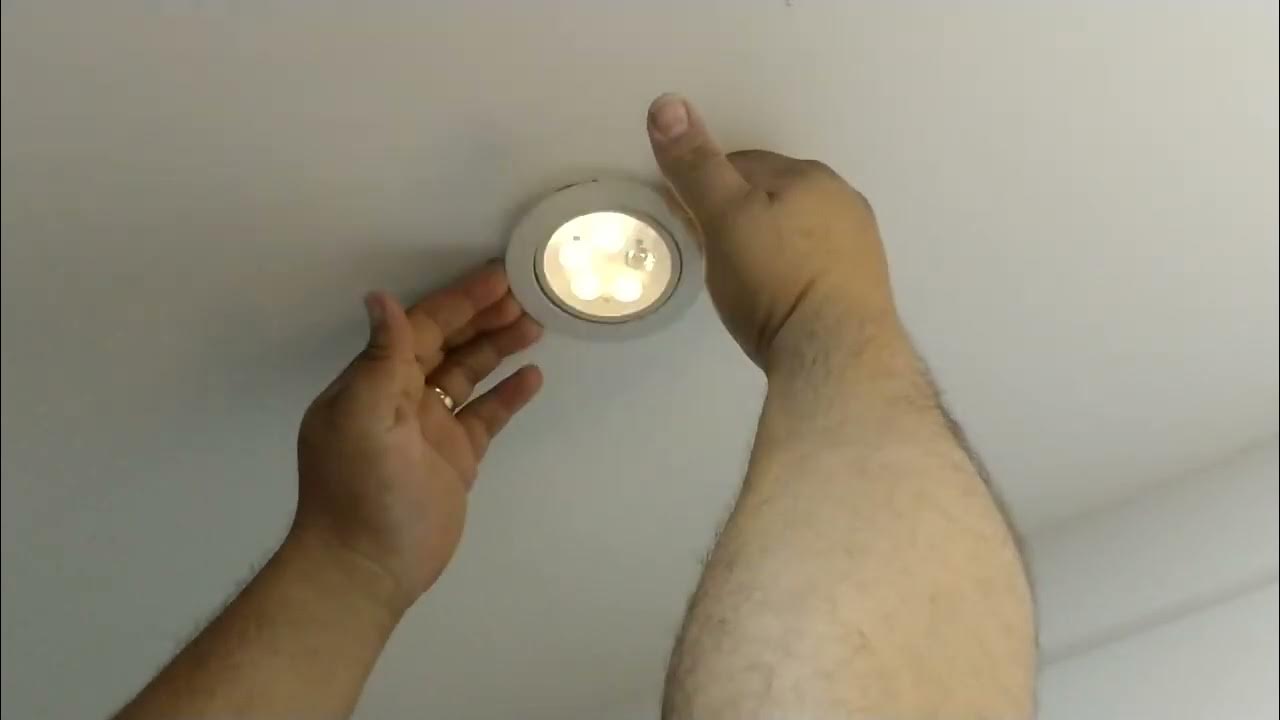 Como trocar spot de led queimado YouTube