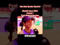 Alex Eala Speaks Español Madrid Open 2026 Round 1 Post-Match Interview #elaxeala #español #pilipinas