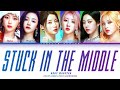 BABY MONSTER - STUCK IN THE MIDDLE (Colour Coded Lyrics Terjemahan)