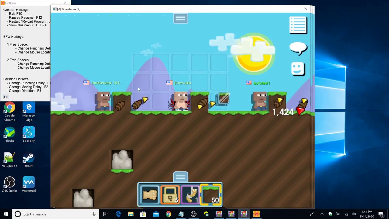 GROWTOPIA Auto Farm + Multiboxing GABB New Version YouTube