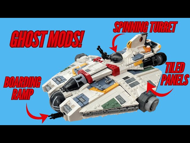 もこちゃんず復活！ Upgrade Your Lego Ghost & Phantom II With These Mods! (Tutorial