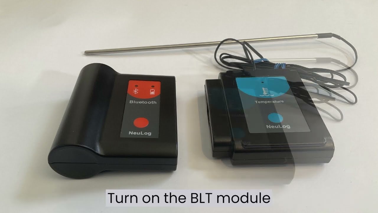 Heat Transfer experiment with NeuLog sensors