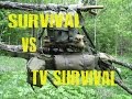 Survival Vs TV Survival