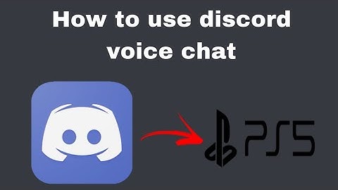 How to use discord voice chat on PS5