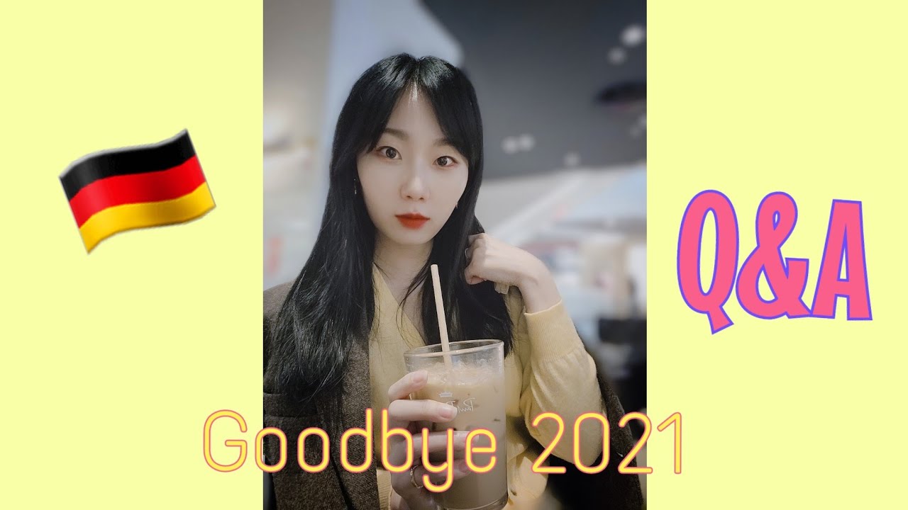 🇩🇪German 연말 Q&A (독일어 중고급 회화공부 영상 독일어 자막포함)