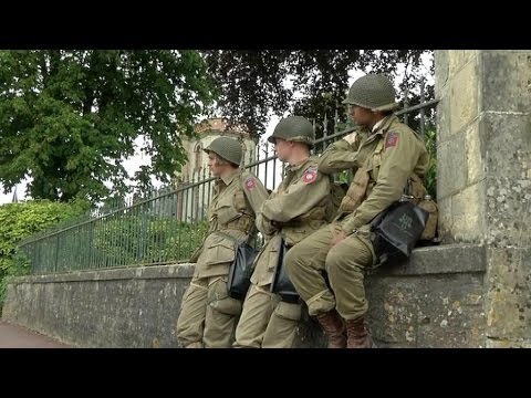 D-Day: 70 ans après, le village de Sainte-Mère-Eglise se souvient - 03/06