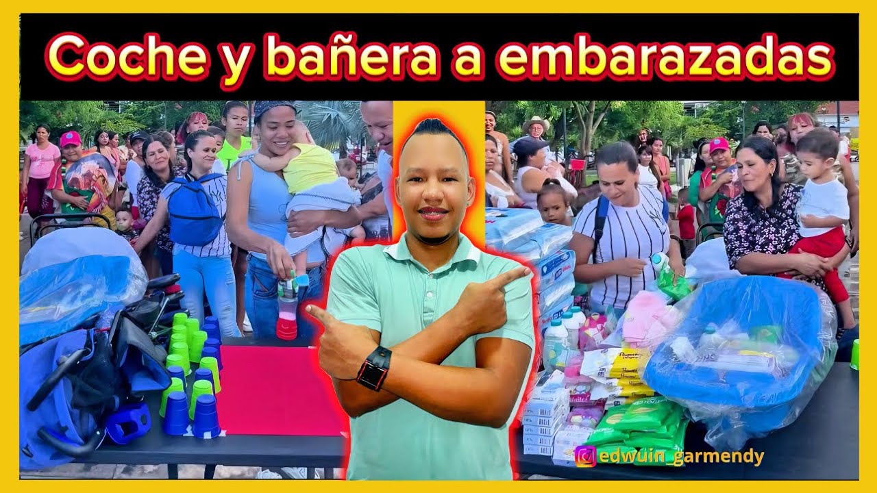 😲⚠️ #viral Regalo Coche, Bañera y Artículos de Bebes Con Embarazads ❤️🙏 #love #family #amigos