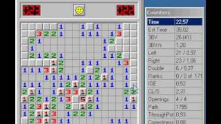minesweeper intermediate 35 seconds