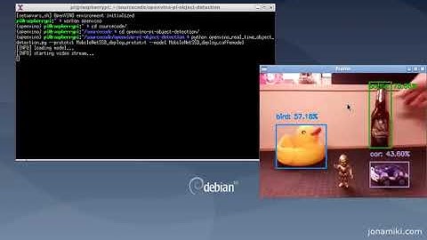 Object classification on Raspberry Pi3b+ and Intel NCS2