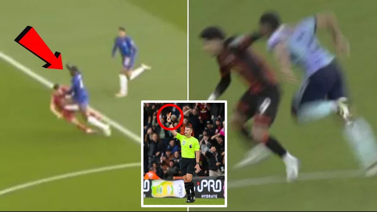 Arsenal fans fumes as Chelsea's Tosin escapes RED CARD vs Liverpool for ...