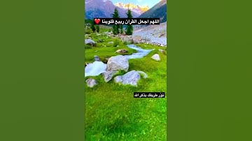 آيات من القرآن الكريم // للراحه النفسيه 🥺❤️
