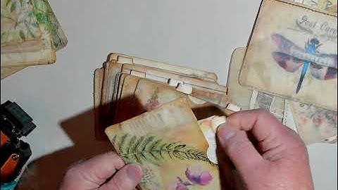 #roxysweeklychallenge | Journal Cards with Hidden Ephemera Pockets | Week 18