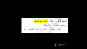 #انفرادات سورة العنكبوت #وإبراهيم إذ قال لقومه