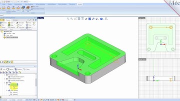 VisualMILL 2018 Automatic Feature Machining (AFM) Quick Start