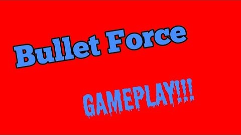 Bullet Force Multiplayer Gameplay (Conquest)