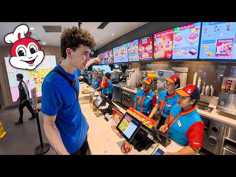 Trying Jollibee For The First Time in the Philippines 🇵🇭 thumbnail