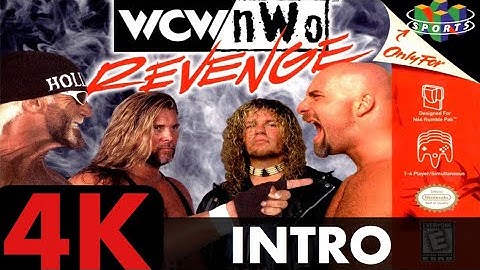 WCW / NWO Revenge “Intro” 4K ULTRA HD Nintendo 64 N64