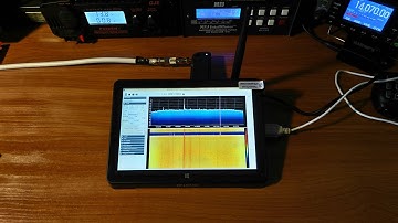 Pipo X8 running SDR sharp with inside RTL2832