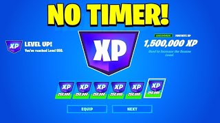 NO TIMER Fortnite AFK XP Glitch Map! Chapter 5 Season 2 (300,797 XP MAP!)