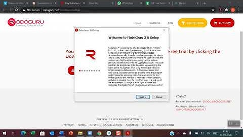 Roboguru Software download and installation instructions