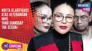 Download Lagu BREAKING NEWS! Nikita Mirzani Beri Klarifikasi Pasca Ada Keterangan Mail yang Tidak Sesuai MP3 Download Lagu BREAKING NEWS! Nikita Mirzani Beri Klarifikasi Pasca Ada Keterangan Mail yang Tidak Sesuai MP3