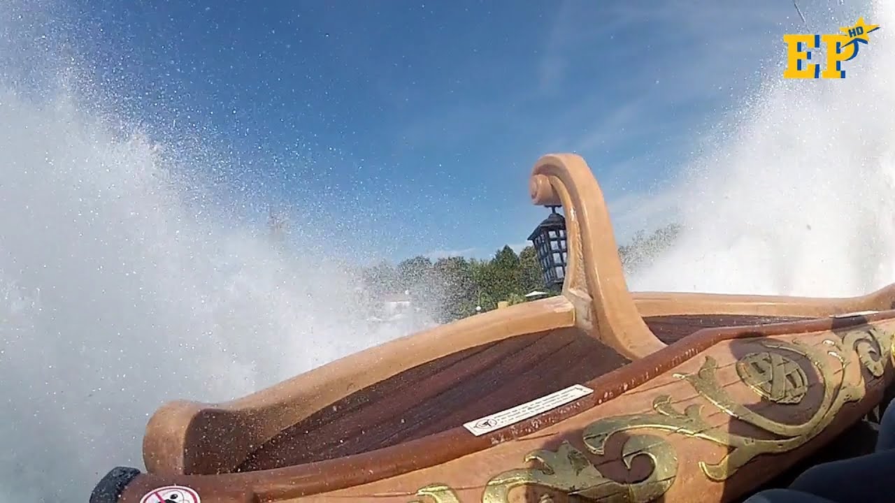 Atlantica Super Splash - Onride [Europa Park HD]