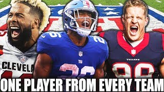 ONE PLAYER FROM EVERY NFL TEAM! TEAM BUILDER! Madden 19 Ultimate Team