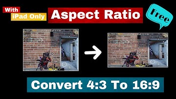 With/On IPad only, How to convert 4:3 Video to 16:9  without Any PC for free with Keynote app