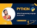 #2 Programming languages Machine Learning and Artificial Intelligence #ai #ml #datascience