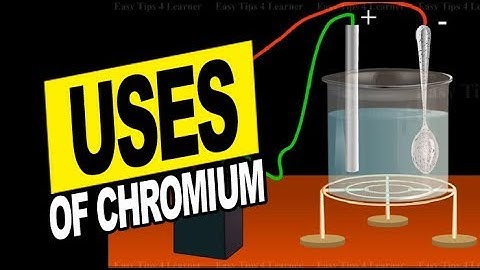 Uses of Chromium in Chrome Plating | Best Chemistry Videos