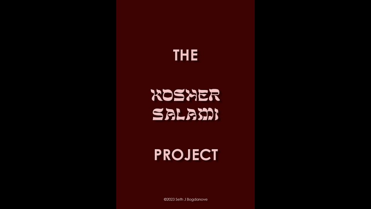 The Kosher Salami Project YouTube